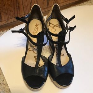 Black and Tan wedges